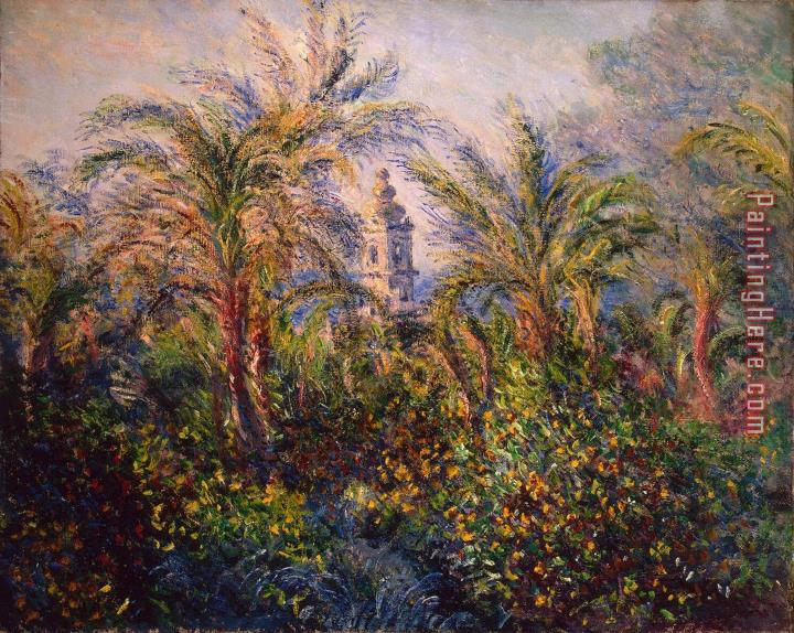Claude Monet Garden in Bordighera Impression of Morning